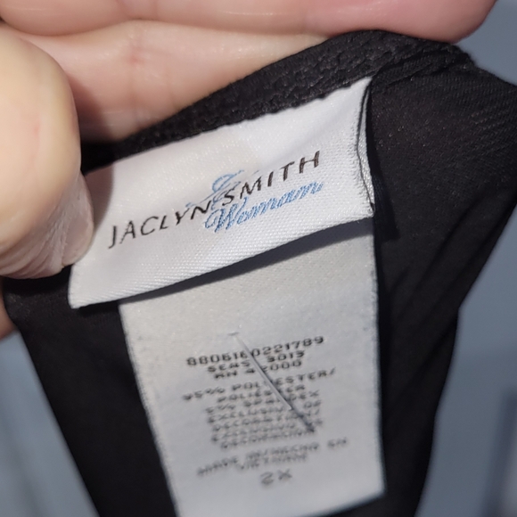 B NWT Jaclyn Smith  2X Dress Maxi  Dress Beaded Neckline Cruise Wear - Picture 4 of 4